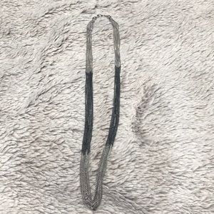 Ombré Chain Long Necklace